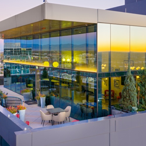 Outdoor gathering space 